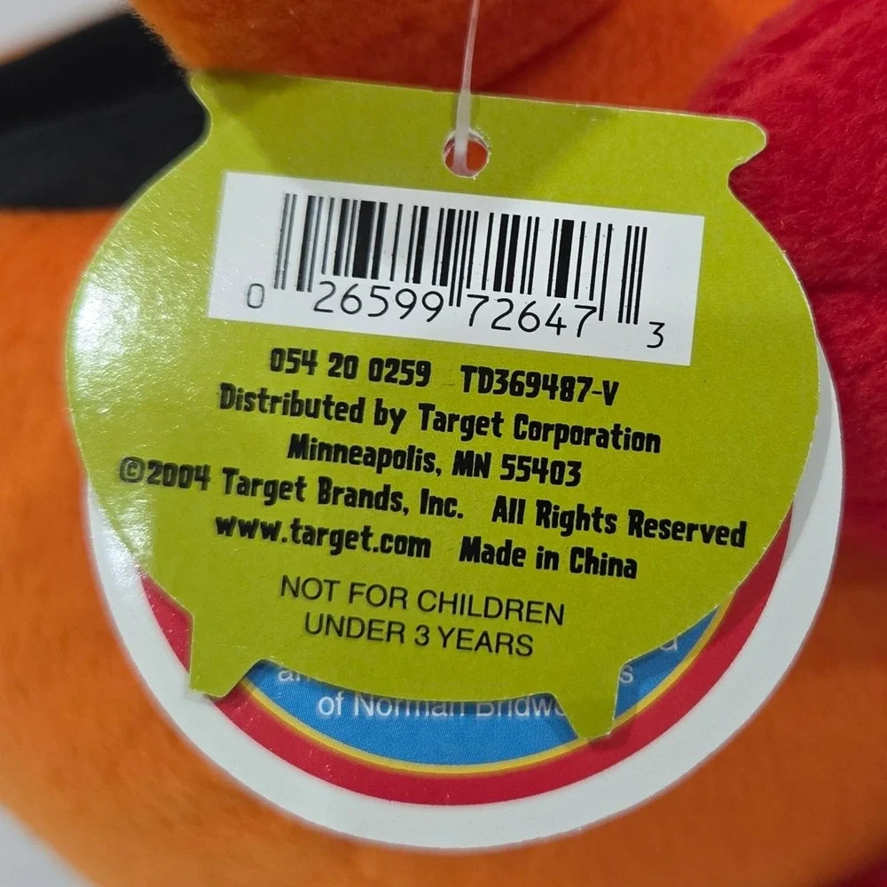 Clifford The Big Red Dog Plush Halloween Pumpkin Treat Bucket Target 2004